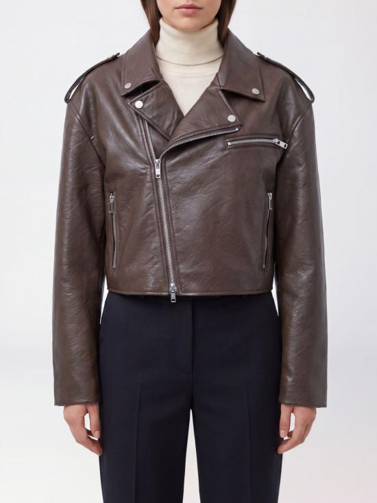 26FW 더프랭키샵 바이커 자켓 JAFS22874200 Brown