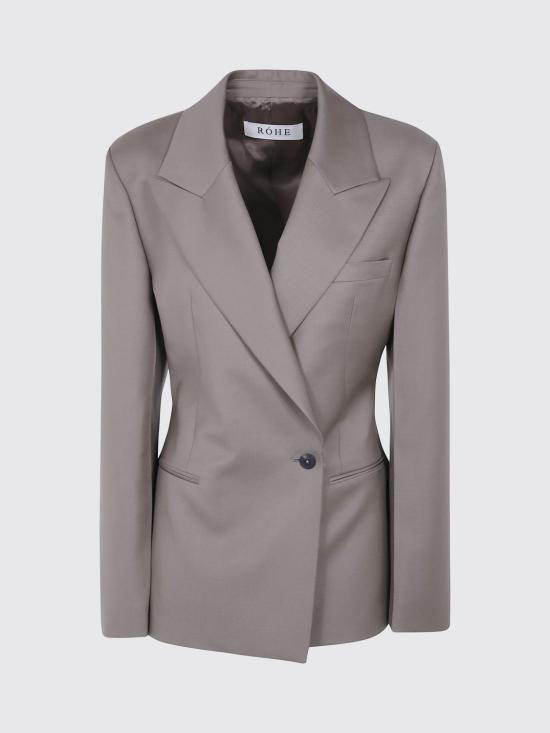 26FW 로에 수트 자켓 42011196 252 Brown - ROHE