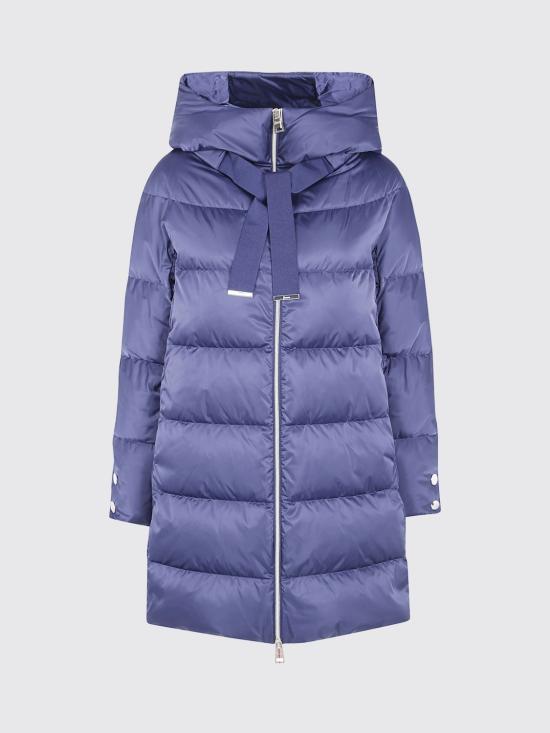 26FW 에르노 새틴 A-셰이프 재킷 PI1304D12170Z 9202 Navy - HERNO