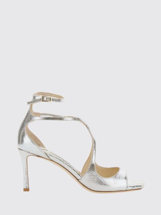 26FW 지미추 힐/펌프스 AZIA75GLE CHAMPAGNE Silver