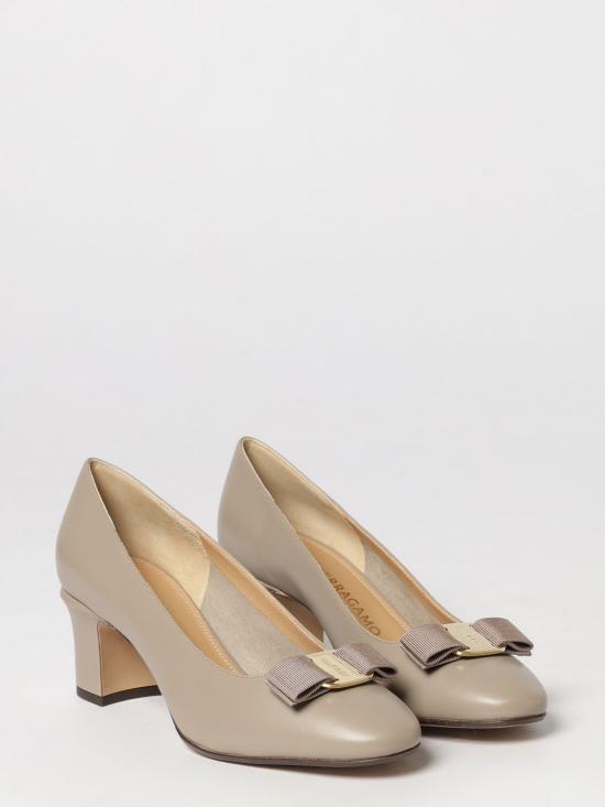 26FW 살바토레 페라가모 힐/펌프스 01L116 794389 012 Brown - SALVATORE FERRAGAMO