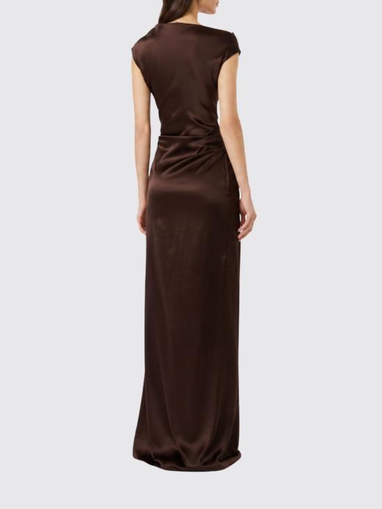 26FW 막스마라 롱 원피스 2621226034600 018 Brown - MAX MARA