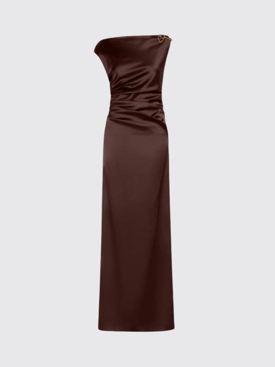 26FW 막스마라 롱 원피스 2621226034600 018 Brown - MAX MARA
