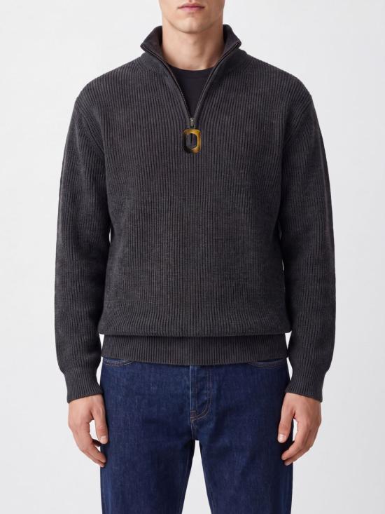 26FW JW앤더슨 집업 니트 KW1481YN0542 925 Grey