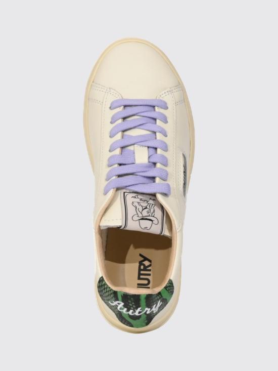 26FW 오트리 달라스 로우 고트스킨 스니커즈 ADLW YA03 White 1 - AUTRY