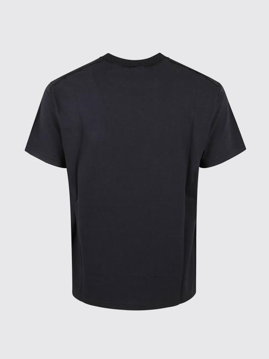 26FW 스톤 아일랜드 오가닉 코튼 저지 피사토 이펙트 슬림핏 티셔츠 2100026S0057 V0020 Navy - STONE ISLAND