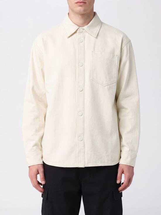 26FW 아미 긴팔 셔츠 UJK918DE0134 136 Cream
