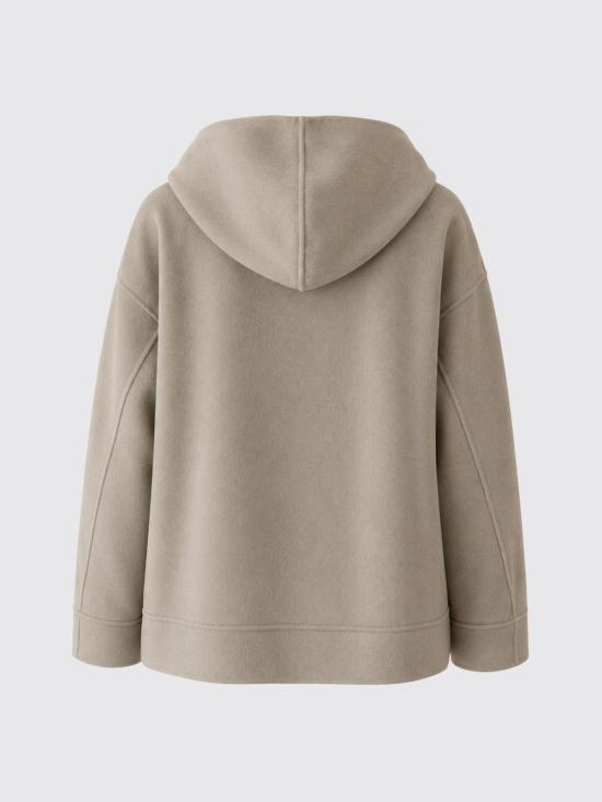 26FW 에스막스마라 후드 버진 울 재킷 2629046063600 005 Beige - 'S MAX MARA