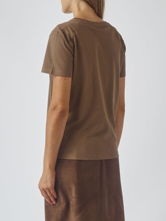 26FW 에스막스마라 반팔 티셔츠 2629976011600 003 Tobacco - 'S MAX MARA
