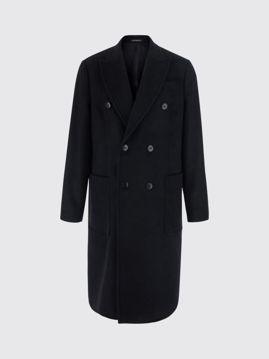 26FW 엠포리오 아르마니 코트 EM000350TE23341 UC001 Black - EMPORIO ARMANI