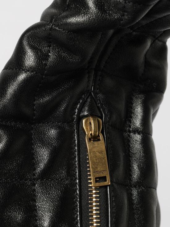 26FW 생로랑 이카 호보 퀼티드 나파 이카 호보 퀼티드 나파 858160AAANG 1000 Black - SAINT LAURENT