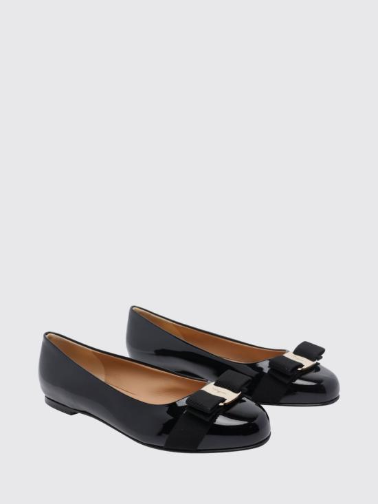 26FW 살바토레 페라가모 플랫 슈즈 01J070 782036 NERO BISCOTTO Black - SALVATORE FERRAGAMO