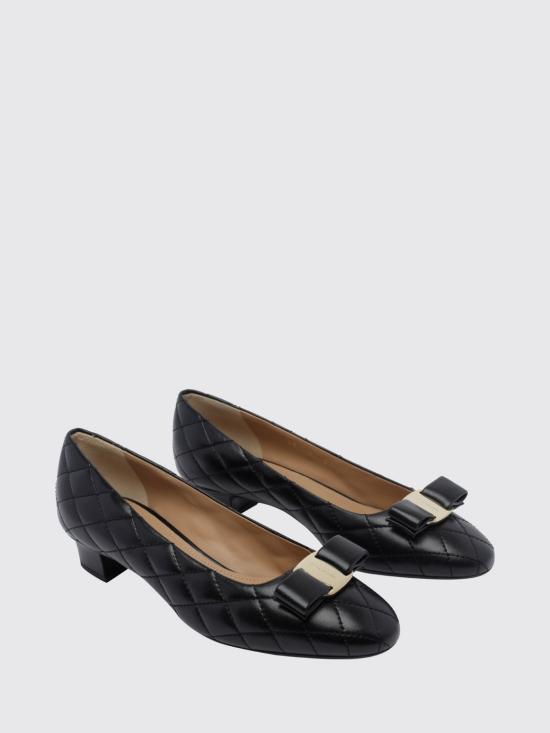 26FW 살바토레 페라가모 힐/펌프스 01M543 798516 NERO BISCOTTO Black - SALVATORE FERRAGAMO