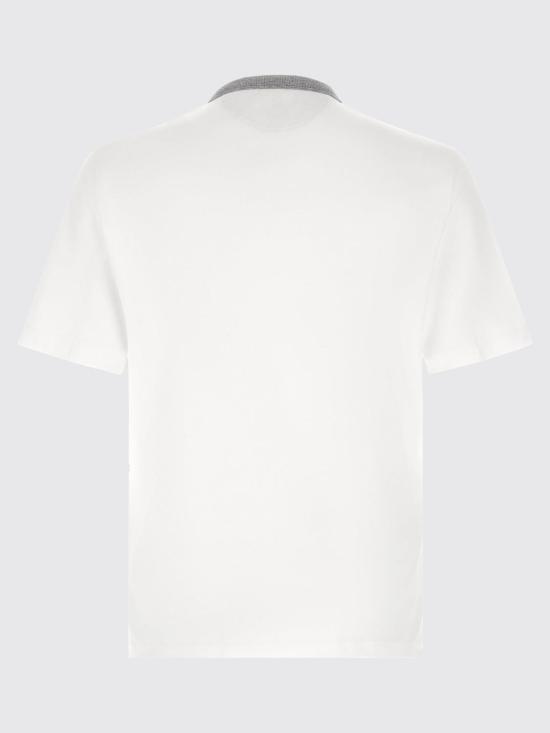 26FW 브루넬로 쿠치넬리 반팔 티셔츠 M0B131002G C6159 White - BRUNELLO CUCINELLI