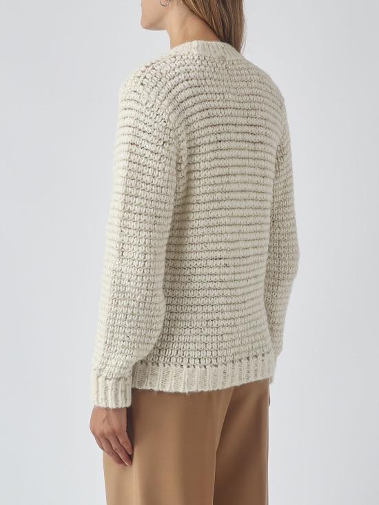 26FW 에르노 스웨터 MG00050DR70335 1100 White - HERNO