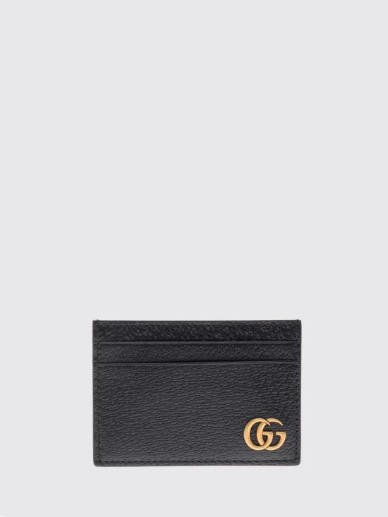 26FW 구찌 GG 마몽 레더 머니 클립 436022DJ20T 1000 Black