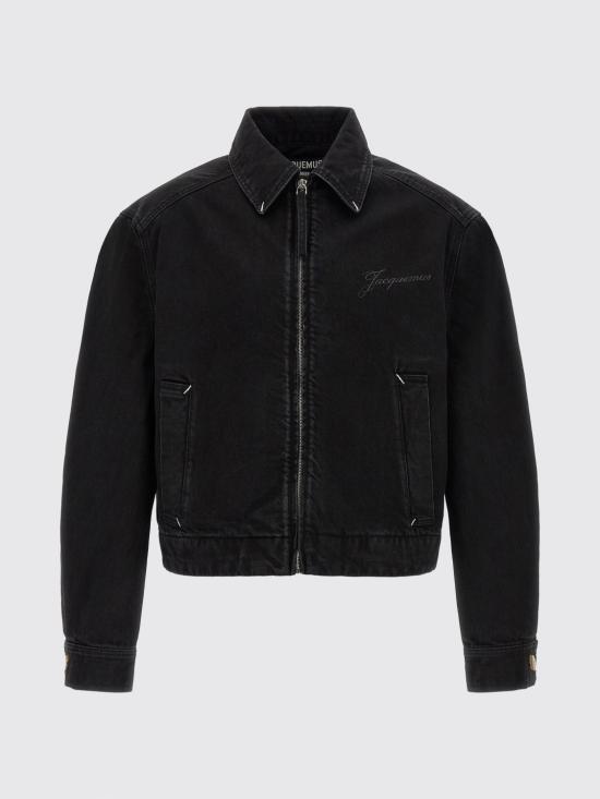 26FW 자크뮈스 봄버 자켓 OUM00055AD00039 990 Black - JACQUEMUS