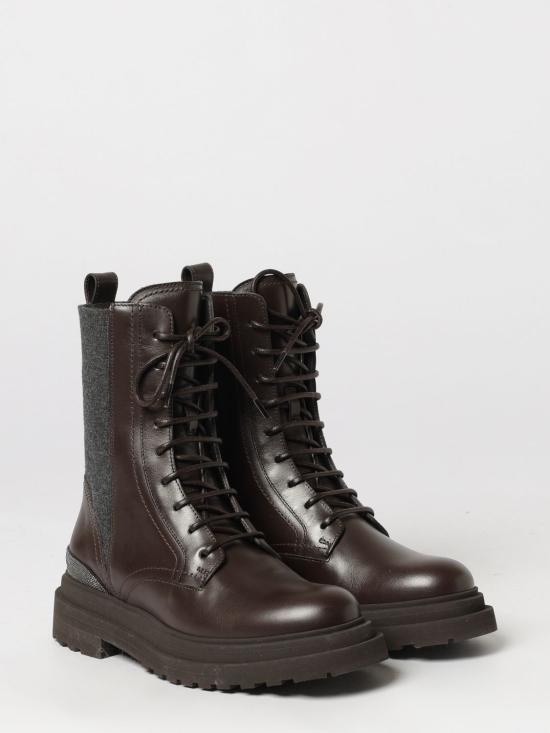 26FW 브루넬로 쿠치넬리 부츠 MZOLG3308 C8279 Brown - BRUNELLO CUCINELLI