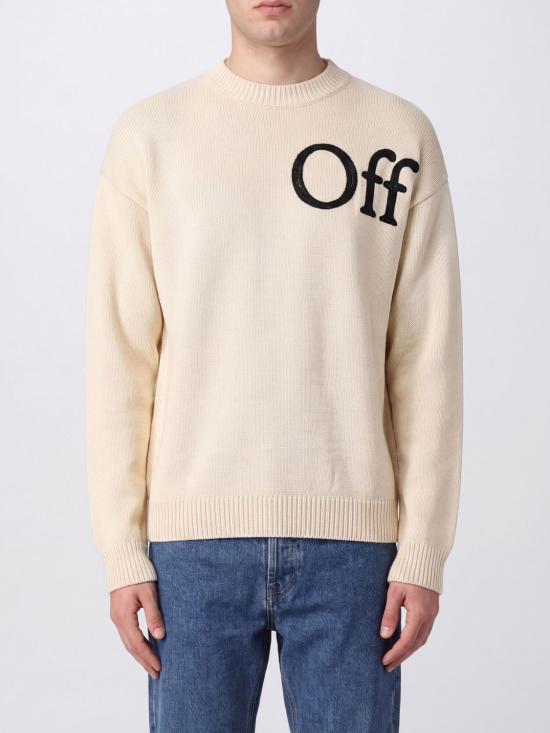 26FW 오프화이트 스웨터 OMHE20QF26KNI0011 110 White