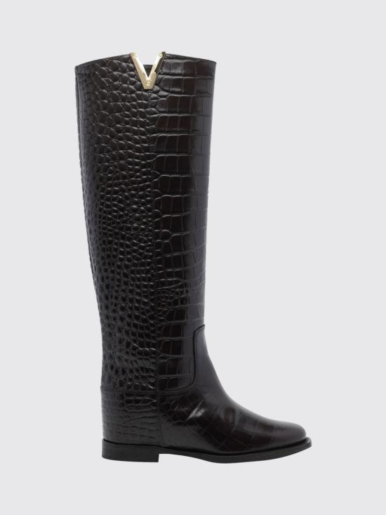 26FW 비아로마 부츠 3758 TESTA DI MORO Dark