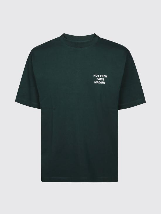 26FW 드롤드무슈 반팔 티셔츠 PERMTS203CO002 DGN Forest Green - DROLE DE MONSIEUR