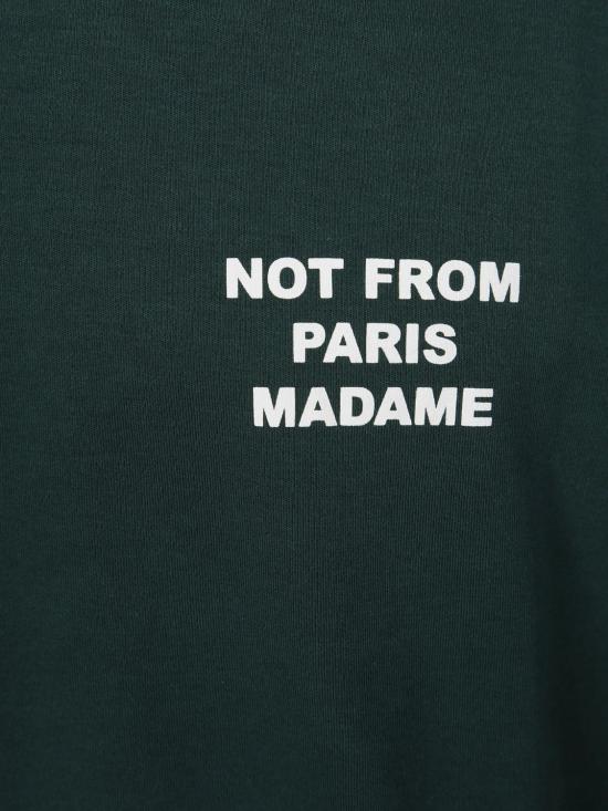 26FW 드롤드무슈 반팔 티셔츠 PERMTS203CO002 DGN Forest Green - DROLE DE MONSIEUR