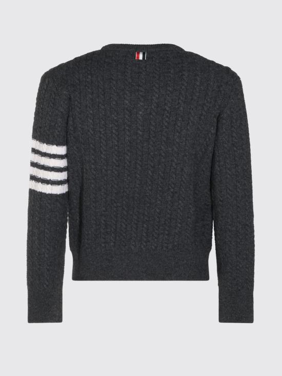 26FW 톰브라운 버진 울 스웨터 MKA593AY1005 025 Grey - THOM BROWNE