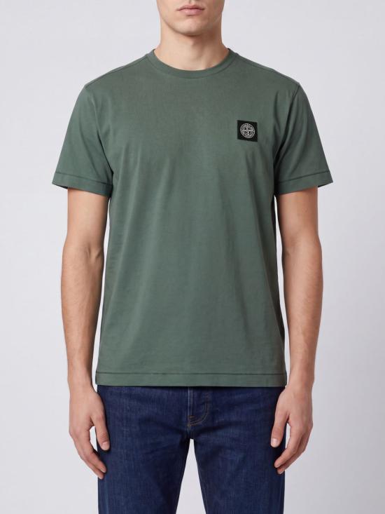 26FW 스톤 아일랜드 반팔 티셔츠 2100027S0013 V005T Green