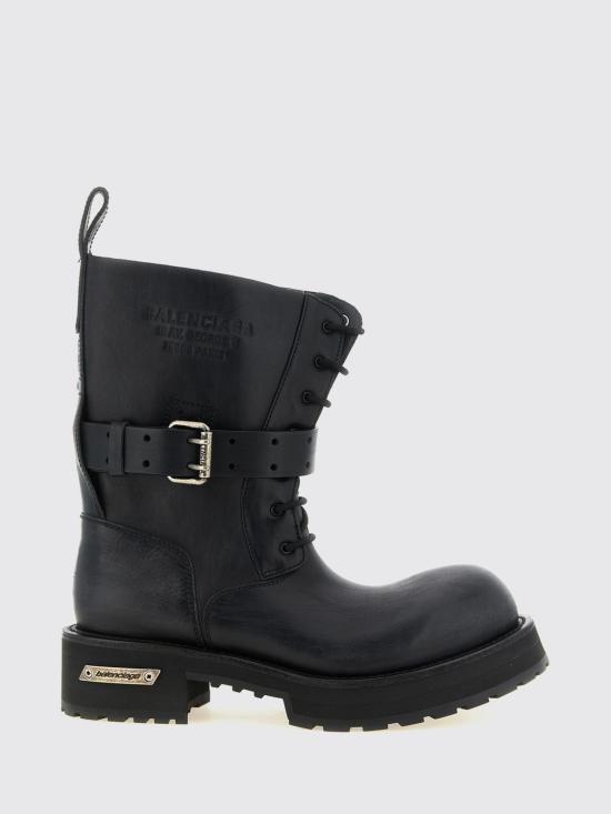 26FW 발렌시아가 부츠 873427WBEQ4 1081 Black
