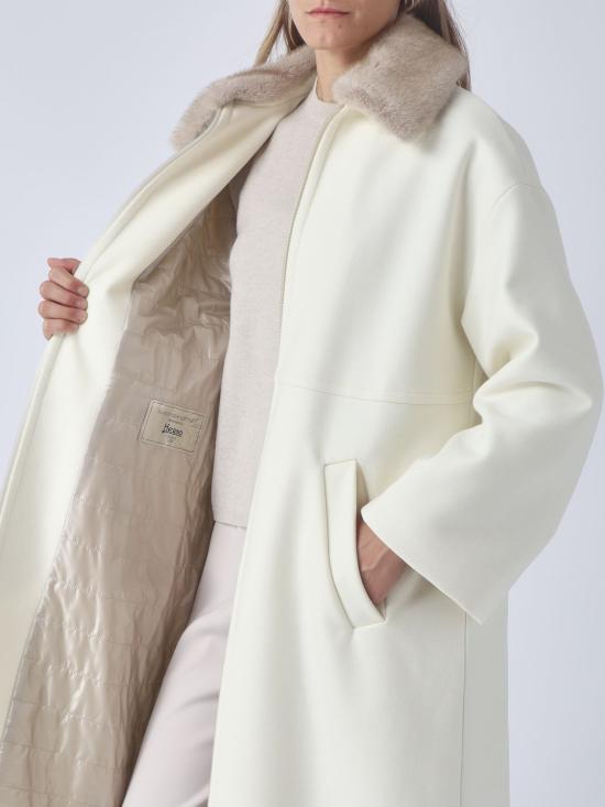 26FW 에르노 코트 CA000643D33344 1000 White - HERNO