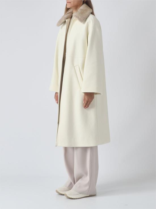 26FW 에르노 코트 CA000643D33344 1000 White - HERNO