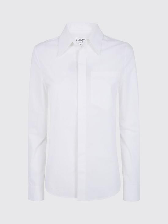 26FW MM6 메종마르지엘라 셔츠 S62DT0060MTN208 961 White - MM6 MAISON MARGIELA