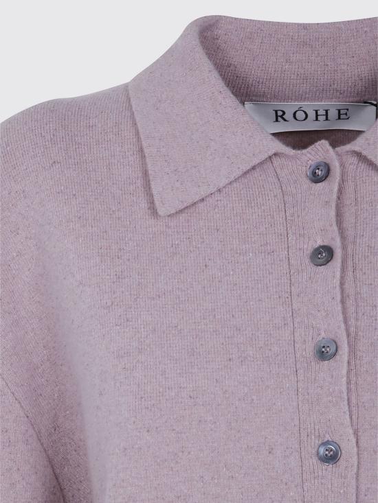 26FW 로에 폴로 티셔츠 42023317 660 Pink - ROHE