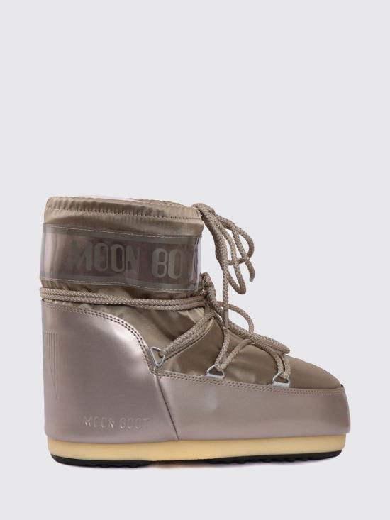 26FW 문부츠 아이콘 나일론 로우 부츠 80D1409350 B003 Gold