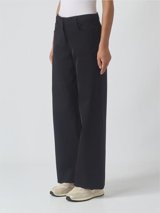26FW 에스막스마라 겔라 와이드 레그 팬츠 겔라 와이드 레그 팬츠 2629136031600 005 Black - 'S MAX MARA