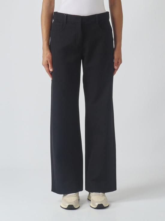 26FW 에스막스마라 겔라 와이드 레그 팬츠 겔라 와이드 레그 팬츠 2629136031600 005 Black