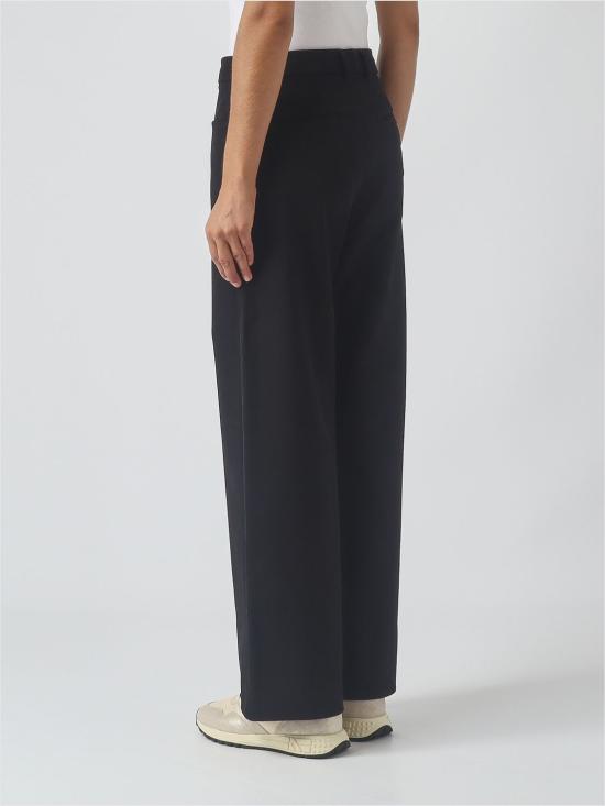 26FW 에스막스마라 겔라 와이드 레그 팬츠 겔라 와이드 레그 팬츠 2629136031600 005 Black - 'S MAX MARA
