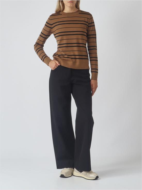 26FW 에스막스마라 겔라 와이드 레그 팬츠 겔라 와이드 레그 팬츠 2629136031600 005 Black - 'S MAX MARA