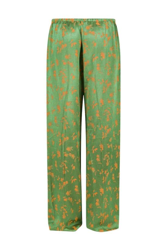  드리스 반 노튼 팔라초 팬츠 드리스 반 노텐 푸비스 롱 W.W. 팬츠 라이트 그린 - DRIES VAN NOTEN