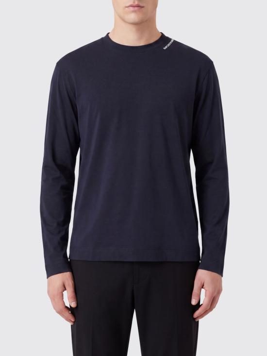26FW 엠포리오 아르마니 긴팔 티셔츠 EM006771AF13721 UB118 Blue