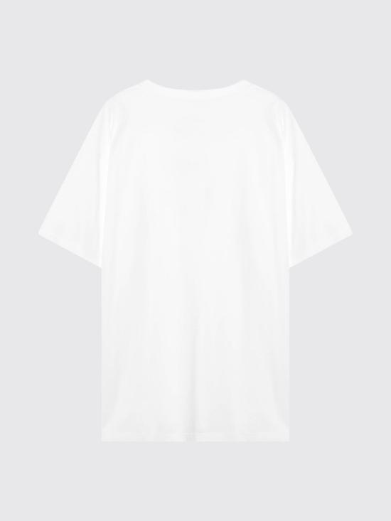 26FW MM6 메종마르지엘라 반팔 티셔츠 SH2GC0051M20048 101 White - MM6 MAISON MARGIELA