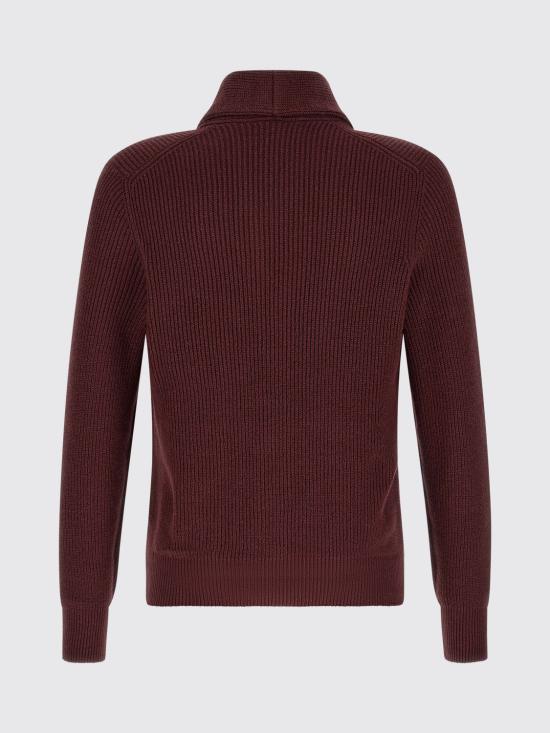 26FW 브루넬로 쿠치넬리 가디건 MNI709706 C9763 Burgundy - BRUNELLO CUCINELLI