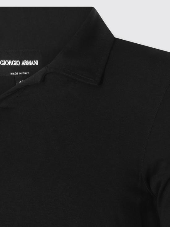 26FW 조르지오 아르마니 폴로 티셔츠 3GSF51SJP4Z UC99 Black - GIORGIO ARMANI