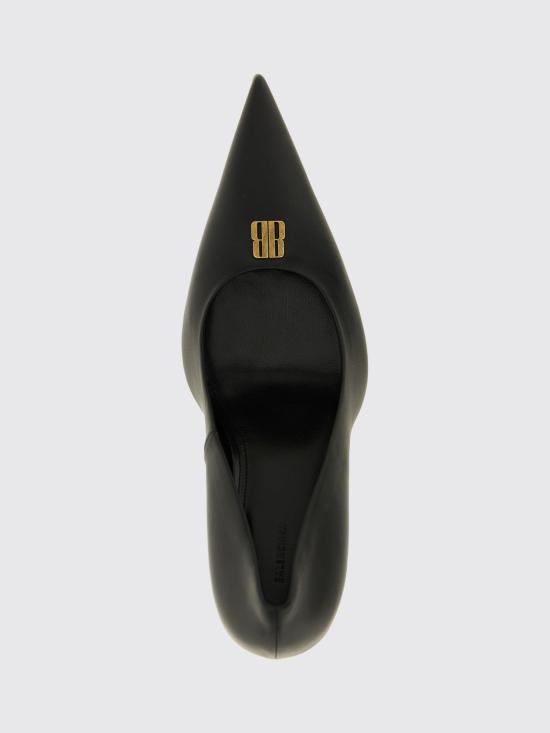 26FW 발렌시아가 에비뉴 BB 에디터 펌프스 845393WA919 1080 Black - BALENCIAGA