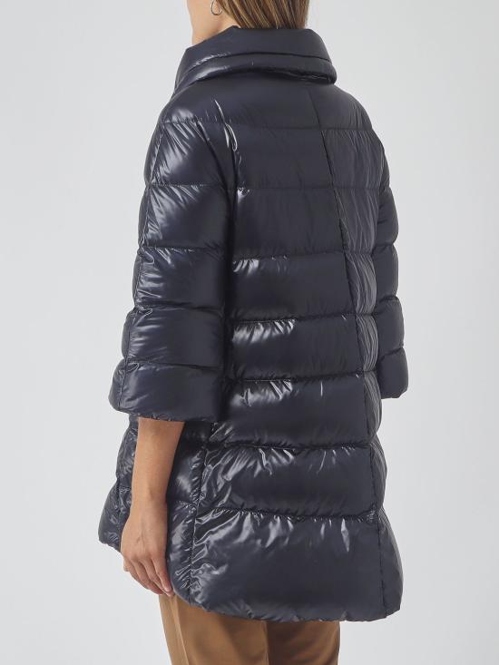 26FW 에르노 클레오페 A-쉐입 다운 코트 PI0001DIC12017Z 9200 Navy - HERNO