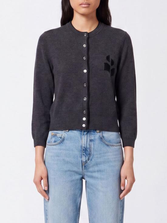 26FW 이자벨마랑에뚜왈 가디건 26PCA0163FAD1L16E ANBK Charcoal