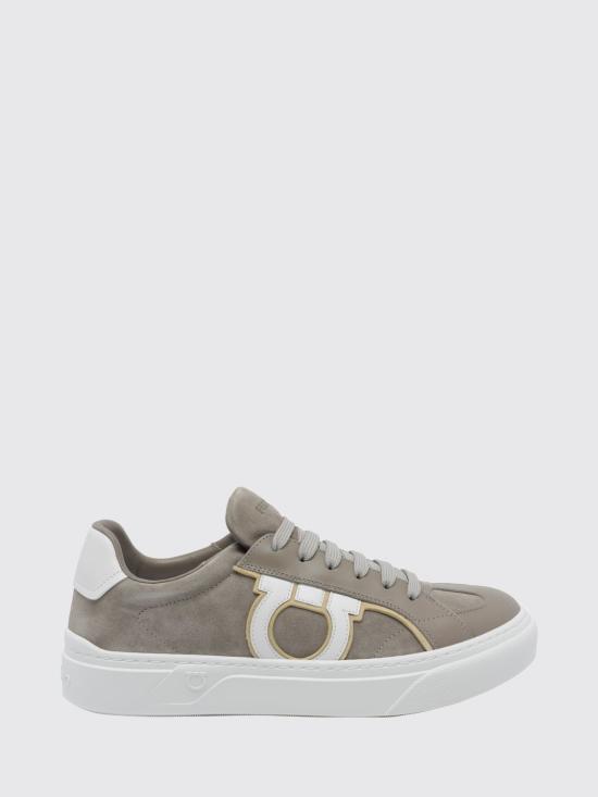 26FW 살바토레 페라가모 스니커즈 02B016 796392 BIANCO OTTICO Grey