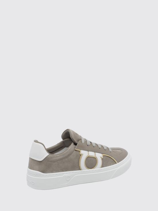 26FW 살바토레 페라가모 스니커즈 02B016 796392 BIANCO OTTICO Grey - SALVATORE FERRAGAMO