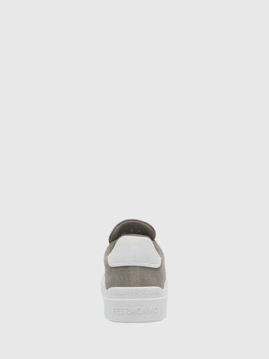 26FW 살바토레 페라가모 스니커즈 02B016 796392 BIANCO OTTICO Grey - SALVATORE FERRAGAMO