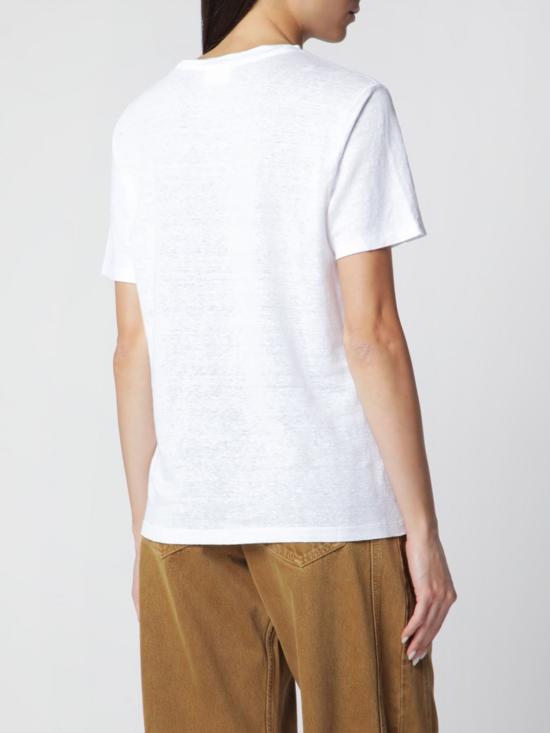 26FW 이자벨마랑에뚜왈 즈웰 로고 티셔츠 TS0001FBA1N10E WHLG White - ISABEL MARANT ETOILE